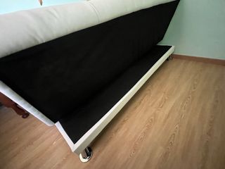 Sofá Cama 3 Plazas Blanco