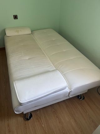 Sofá Cama 3 Plazas Blanco