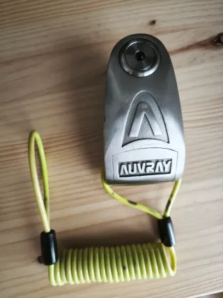 Bloque disco moto Auvray alarma homologado