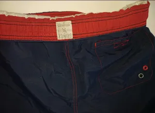 Bermuda Grimey Azul y Rojo