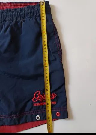 Bermuda Grimey Azul y Rojo
