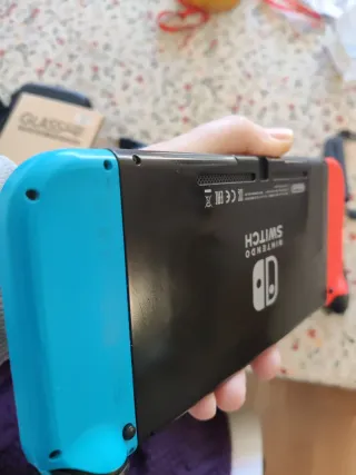 Nintendo Switch con accesorios