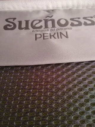 Colchón de espuma, firmeza media-alta