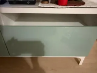 IKEA cassetti Besta con guide per mobile 180x40x38