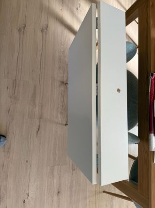 Mesa plegable pared IKEA NORBERG blanca