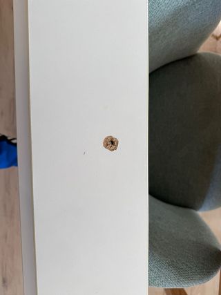 Mesa plegable pared IKEA NORBERG blanca