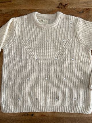 Jersey Zara Niña Perlas Talla 13-14 años