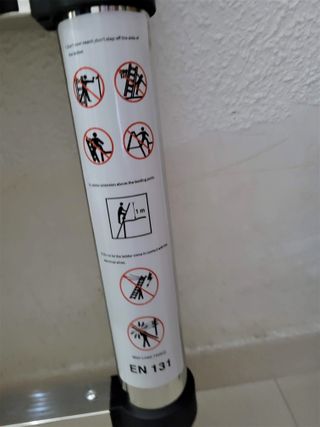 ESCALERA 3.2 METROS TELESCOPICA PLEGABLE NUEVA _