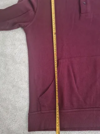 Jersey Cortefiel Granate Talla XL Manga Larga