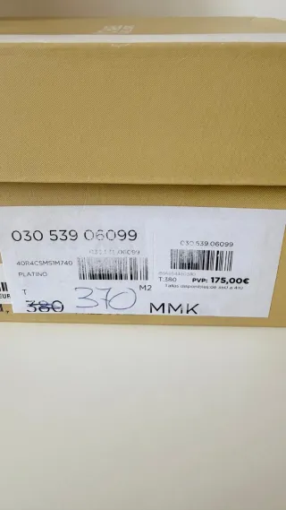 Sandalias Michael Kors Doradas