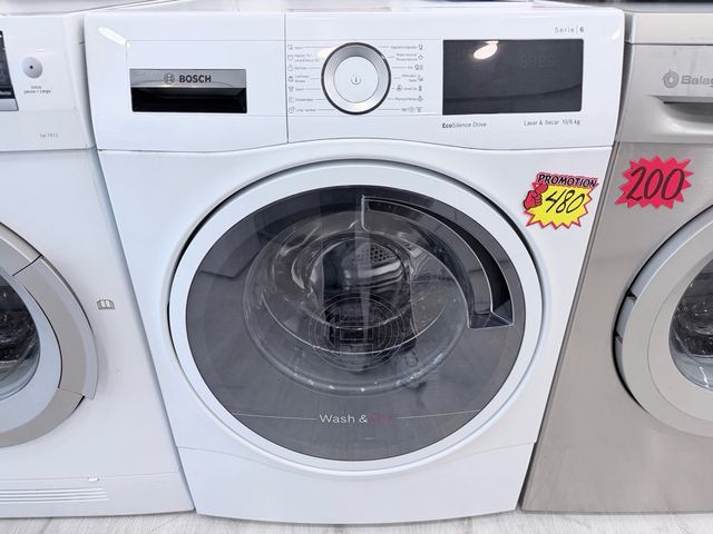 Asciugatrice Bosch 10/6 kg A+++