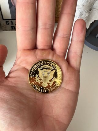Moneda Donald Trump 45-47 Presidente USA president
