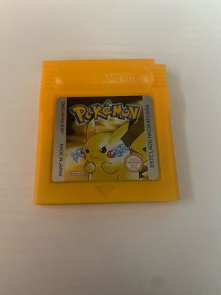 Pokemon Amarillo Game Boy