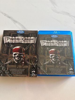 Colección Blu-ray Piratas del Caribe - 4 Películas