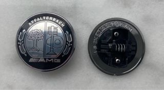 Emblema Capot Mercedes Benz 57mm AMG nuevos