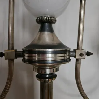 Preciosa lámpara pie vintage. Necesita intervenció