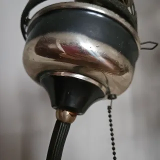 Preciosa lámpara pie vintage. Necesita intervenció