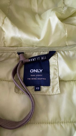 Anorak ONLY Talla XS Verde