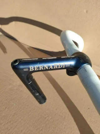 Manubrio bici da corsa bianco