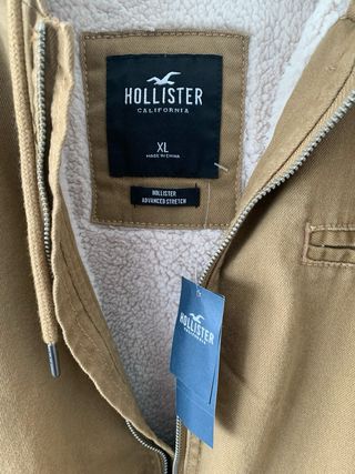 Chaqueta Hollister Marrón A ESTRENAR!