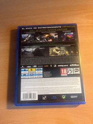 Lote 3 Juegos PS4: Call of Duty WWII, Infinite War