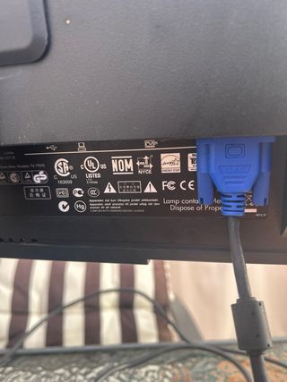 Monitor HP Negro/Gris