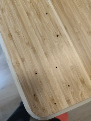 Tavola in bambù per ufficio o sala da pranzo