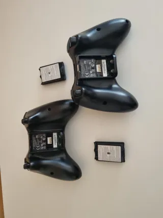 2 Mandos inalámbricos Xbox 360 + PC