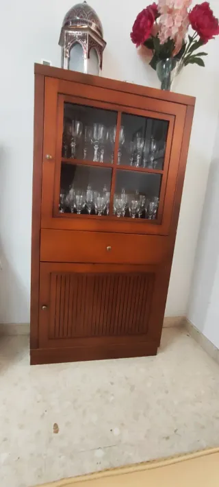 Conjunto Muebles Salón Madera