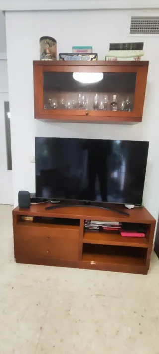 Conjunto Muebles Salón Madera