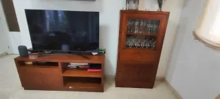 Conjunto Muebles Salón Madera