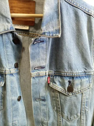 Cazadora vaquera Levi's azul Talla S Hombre