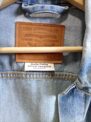 Cazadora vaquera Levi's azul Talla S Hombre