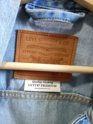 Cazadora vaquera Levi's azul Talla S Hombre