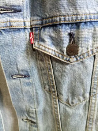Cazadora vaquera Levi's azul Talla S Hombre