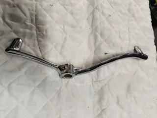 Palanca Doble Cambio Cromada Bultaco