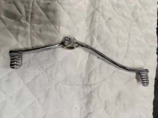 Palanca Doble Cambio Cromada Bultaco