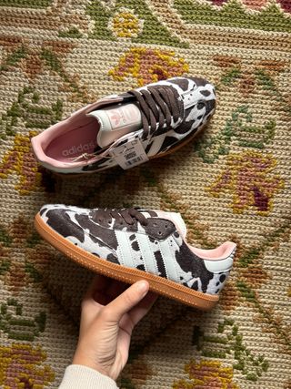 Adidas Sapatilhas Castanho e Branco
