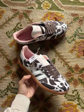 Adidas Sapatilhas Castanho e Branco