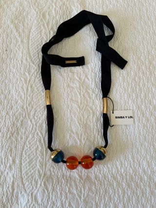 Collar Bimba y Lola con etiqueta