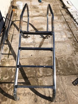 Escalera Piscina Acero Inoxidable 4 Peldaños