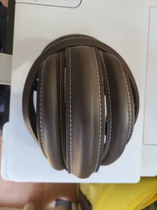 Casco infantil cuero chichonera