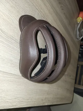 Casco infantil cuero chichonera