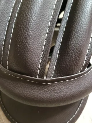 Casco infantil cuero chichonera