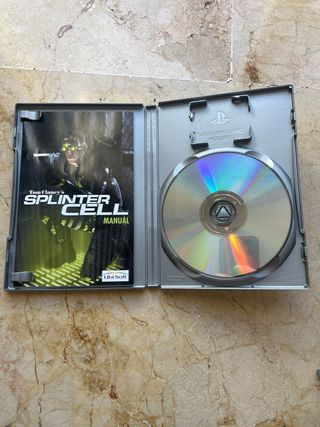 Splinter Cell PS2 Platinum Totalmente en Castellan