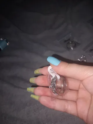 Anillos plateados Talla 10 (Pack 6)