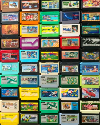 Lote de 100 juegos Nintendo Famicom. Lote 6.