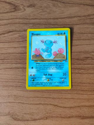 Carta Pokémon Wooper Neo Discovery