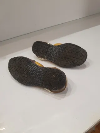 Menorquinas Glitter Doradas Multicolor