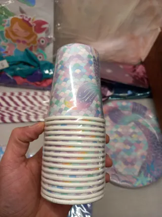 Kit Decorazioni Festa Sirenetta